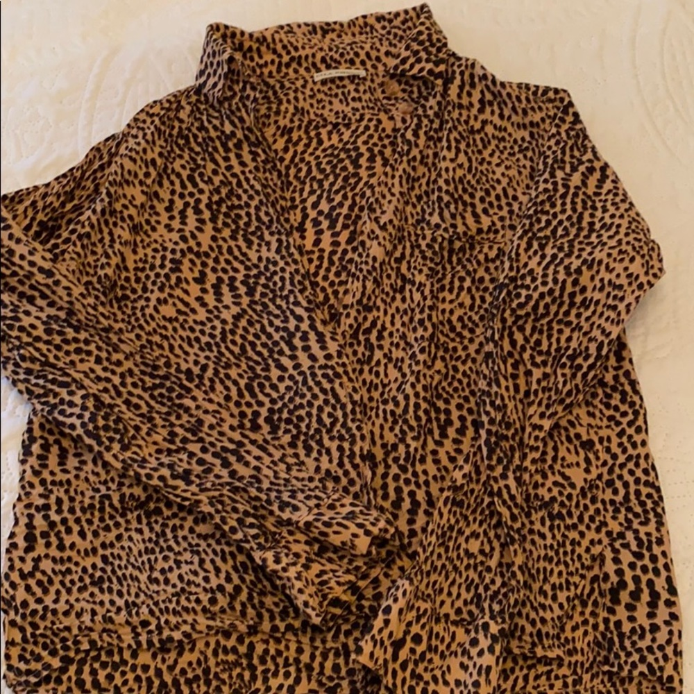 Ulla Johnson leopard pajamas